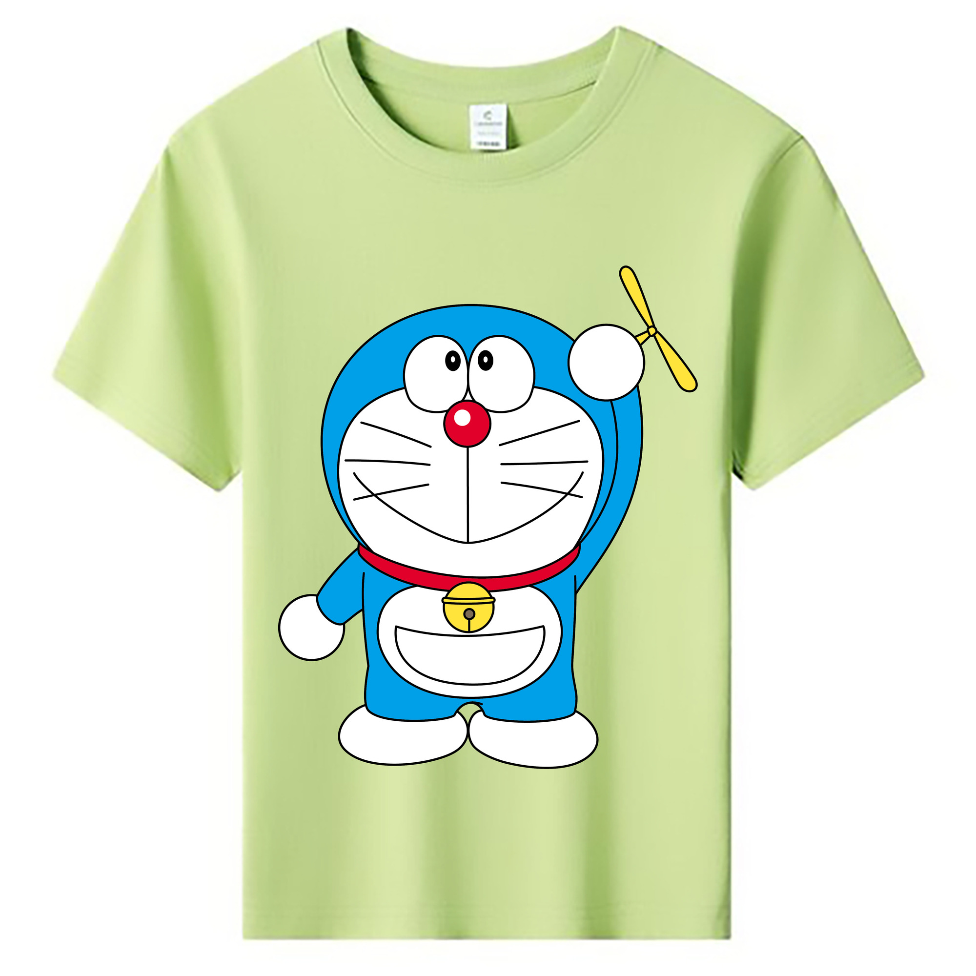 （画像用） ドラえもん Doraemon 綿100％キッズTシャツ（フロントプリント）